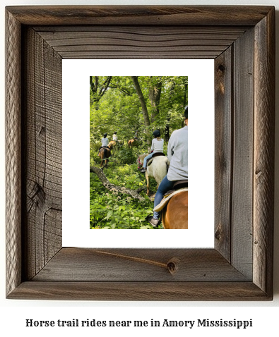 horse trail rides near me in Amory, Mississippi